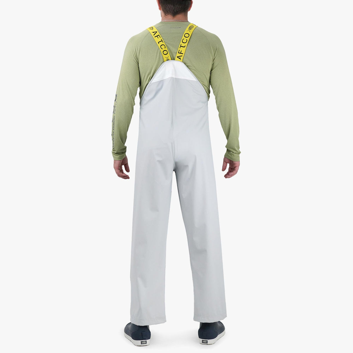 Burnt Olive Seafarer Fishing Bib / AFTCO Trending