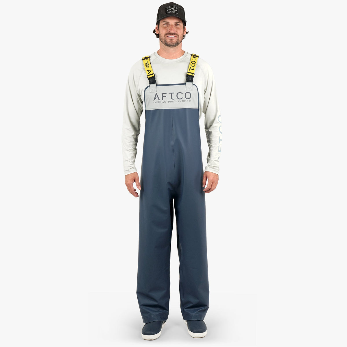 Burnt Olive Seafarer Fishing Bib / AFTCO Trending