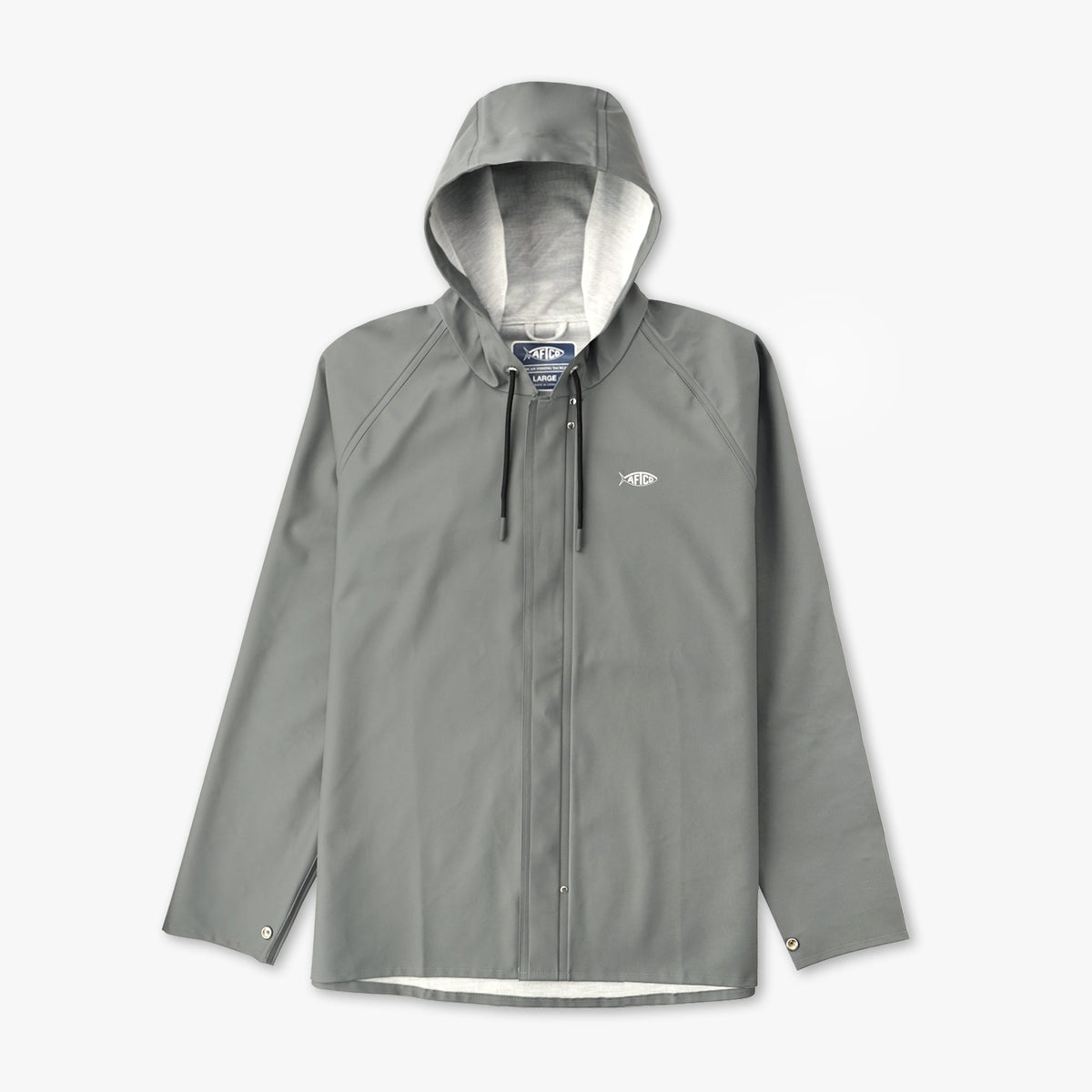Charcoal Deep Set Boating Rain Gear / AFTCO Quality