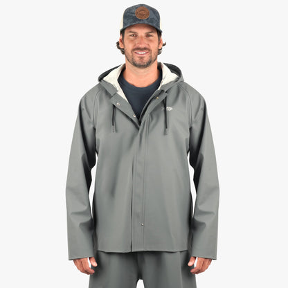 Charcoal Deep Set Boating Rain Gear / AFTCO Quality