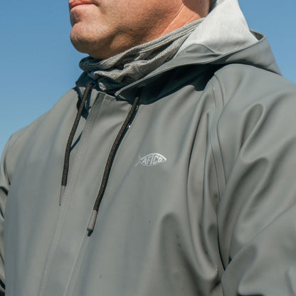Charcoal Deep Set Boating Rain Gear / AFTCO Quality