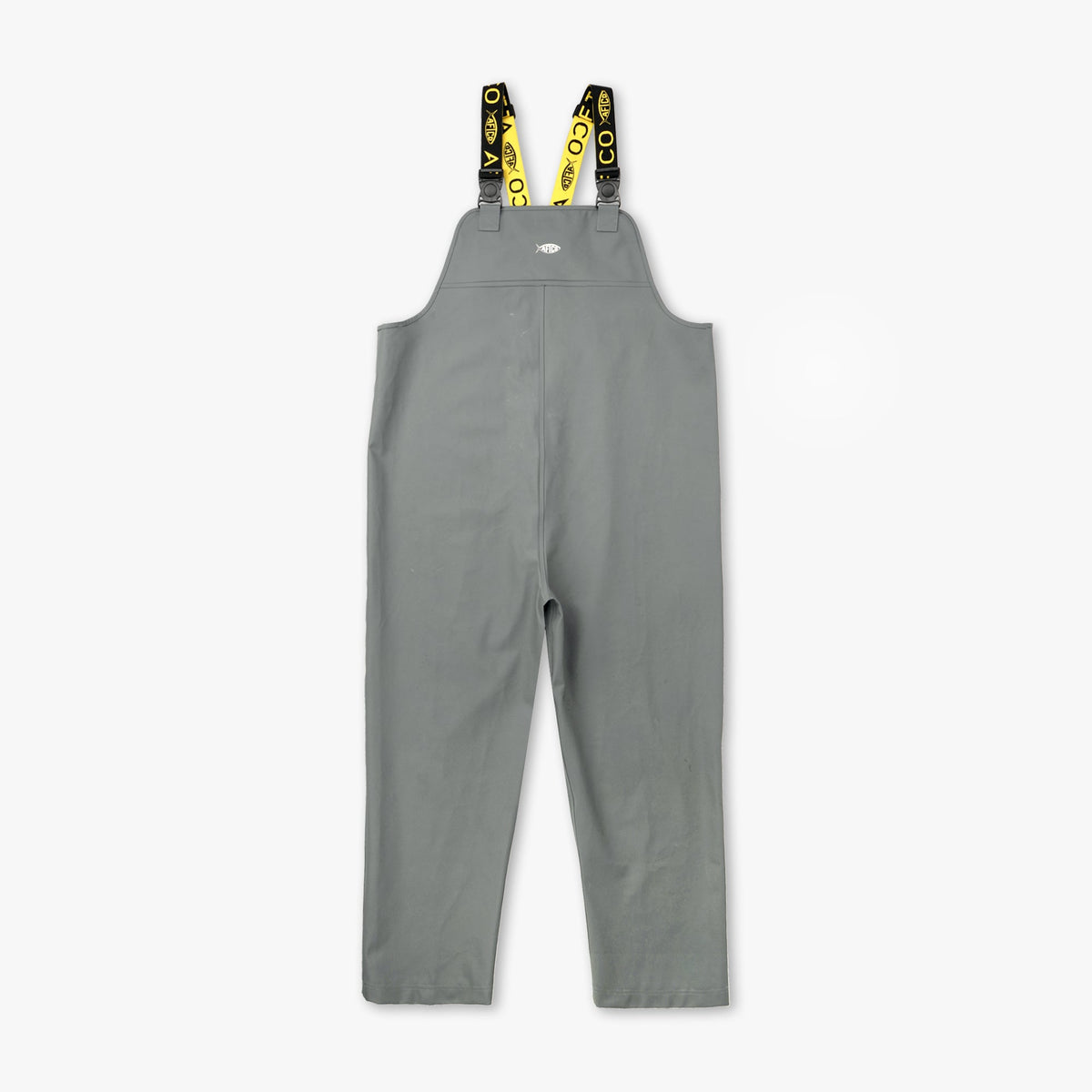 Charcoal Deep Set Waterproof Fishing Bibs / AFTCO Exclusive