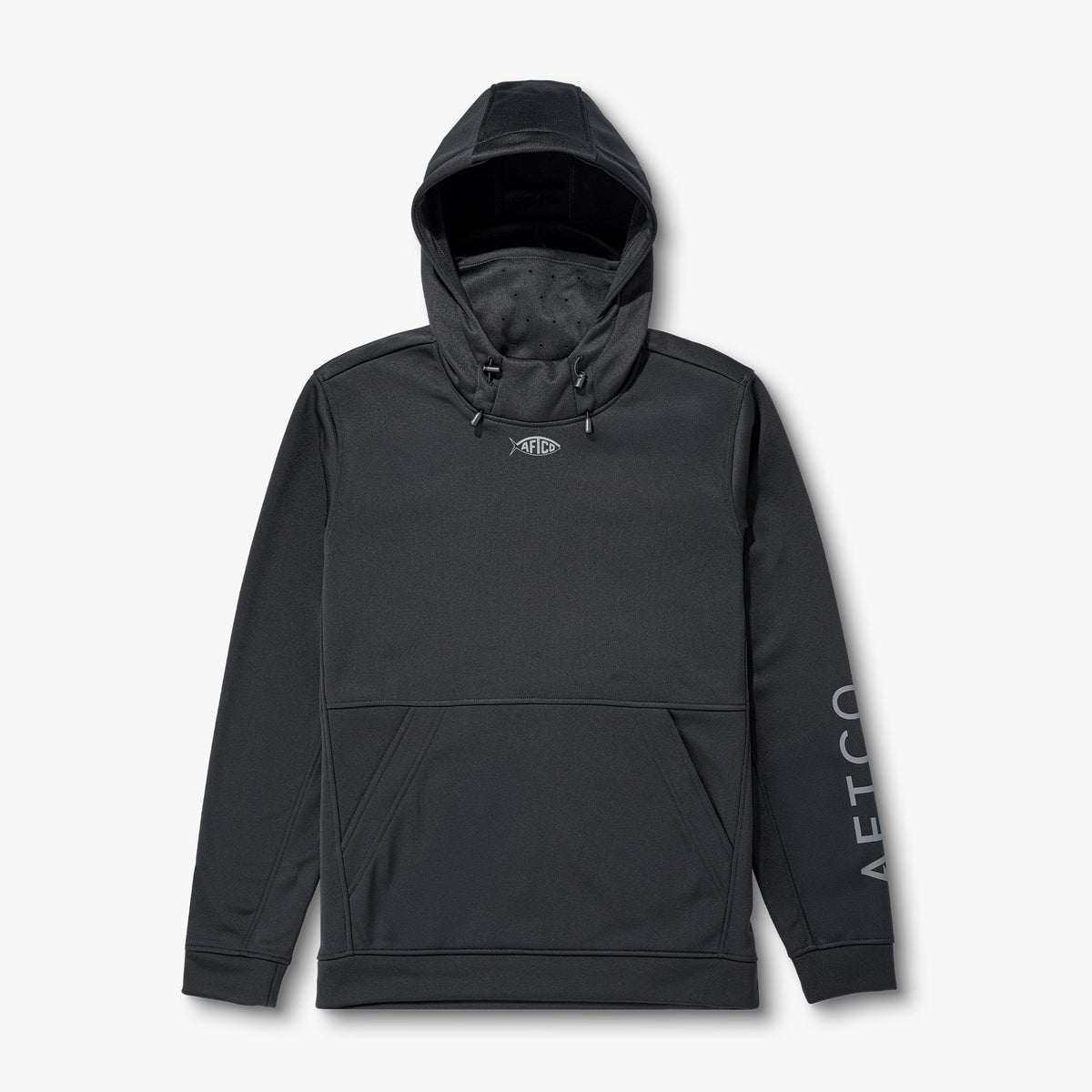 Black Reaper Hoodie: Sweatshirt in 3XL, 4XL, 5XL / AFTCO Popular