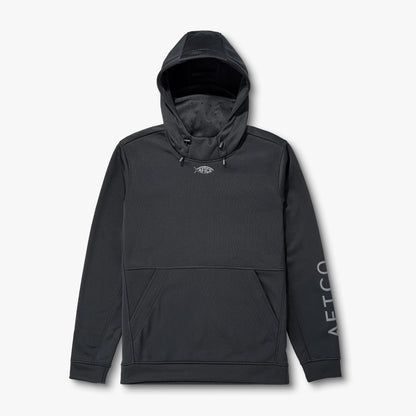 Black Reaper Hoodie: Sweatshirt in 3XL, 4XL, 5XL / AFTCO Popular