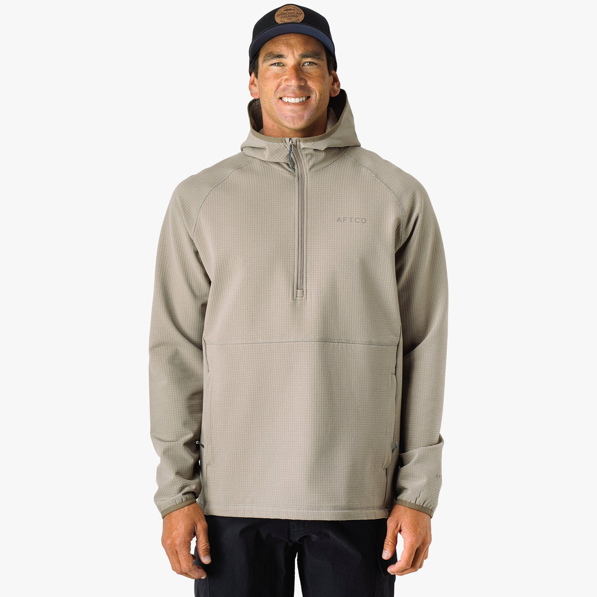 Oak Coronado 1/4 Zip Fishing Pullover Hoodie / AFTCO Trending