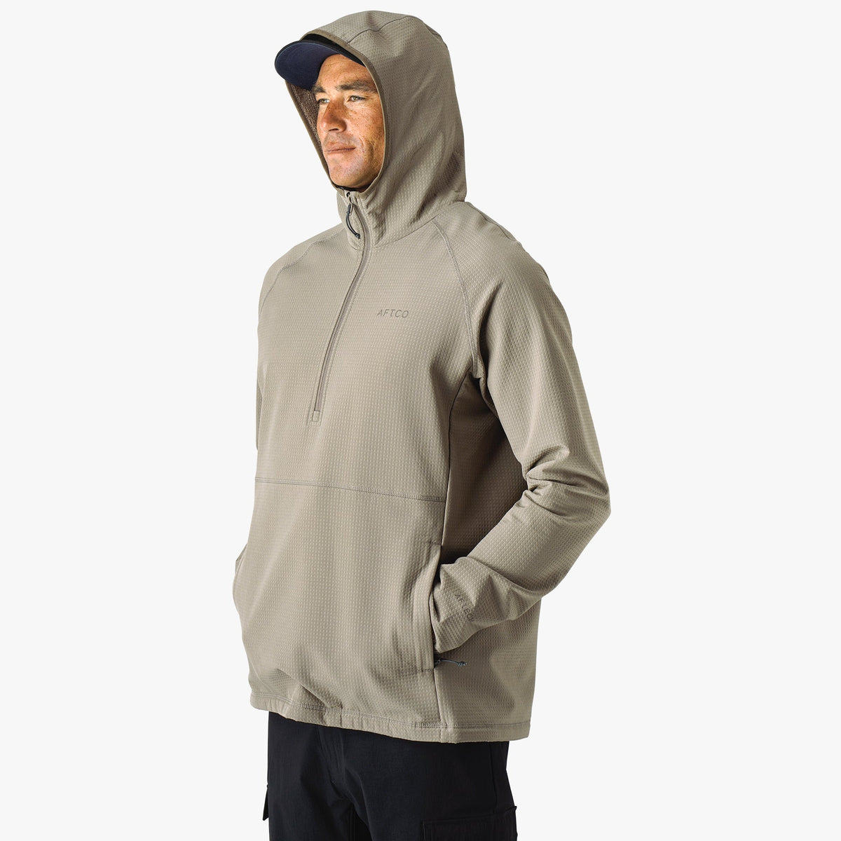 Oak Coronado 1/4 Zip Fishing Pullover Hoodie / AFTCO Trending