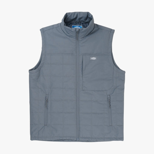 Charcoal Crosswind Insulated Vest / AFTCO Hot Sale