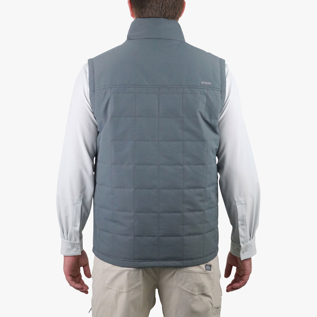 Charcoal Crosswind Insulated Vest / AFTCO Hot Sale