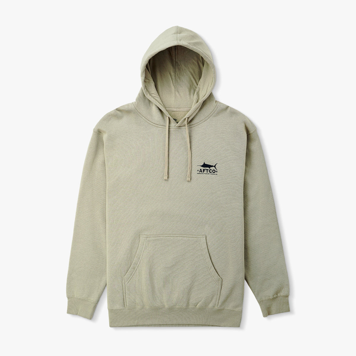 Cement Off The Record Mens Pullover Hoodie / AFTCO Hot Sale