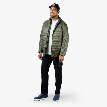 Burnt Olive Drift Insulated Fishing Jacket / AFTCO Latest