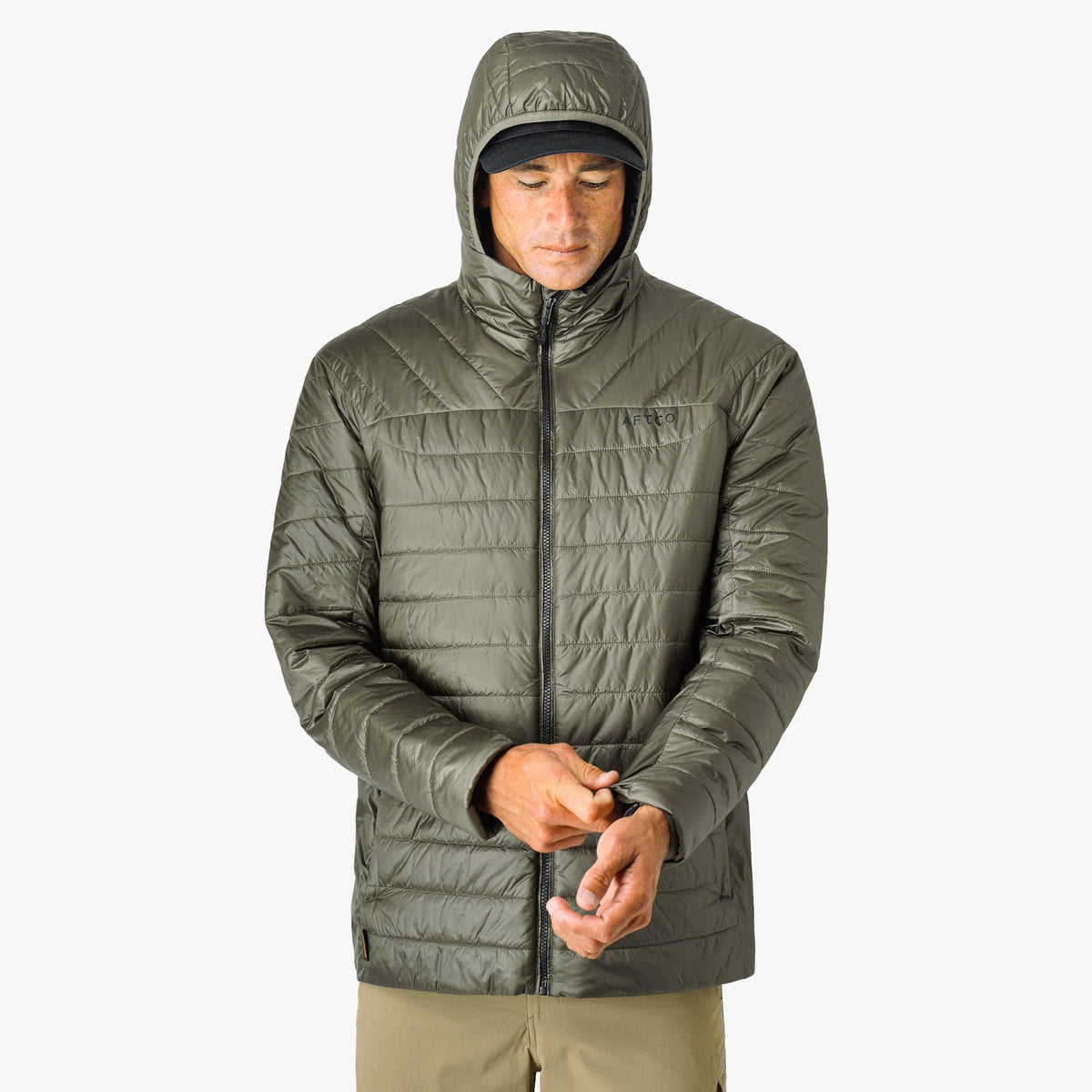Burnt Olive Drift Insulated Fishing Jacket / AFTCO Latest