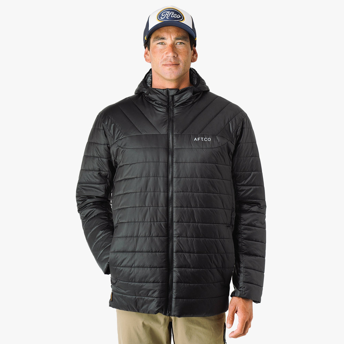 Burnt Olive Drift Insulated Fishing Jacket / AFTCO Latest