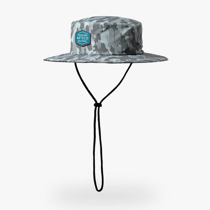 Aqua Glass Tropics Booney Fishing Hat / AFTCO Sale