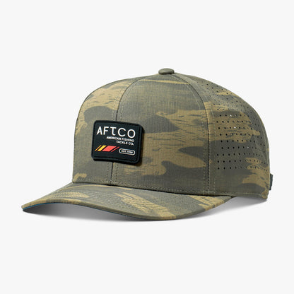 Oxide Blur Camo Shoreline Tech Fishing Hat / AFTCO Trusted