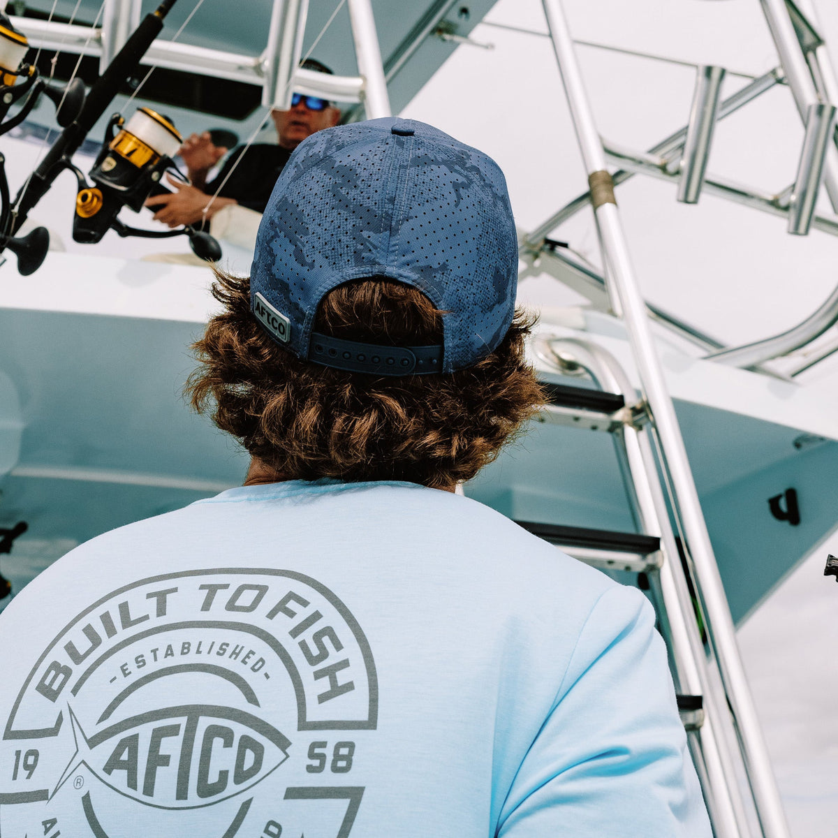 Silver Ally Tech Fishing Hat / AFTCO Discount