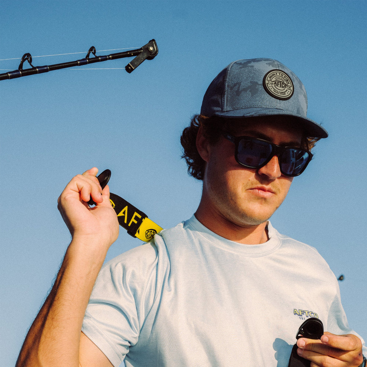 Silver Ally Tech Fishing Hat / AFTCO Discount