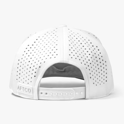 White Shield Tech Fishing Hat / AFTCO Best Seller