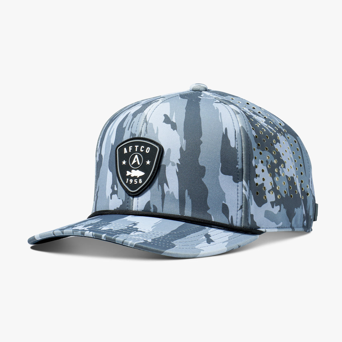 White Shield Tech Fishing Hat / AFTCO Best Seller