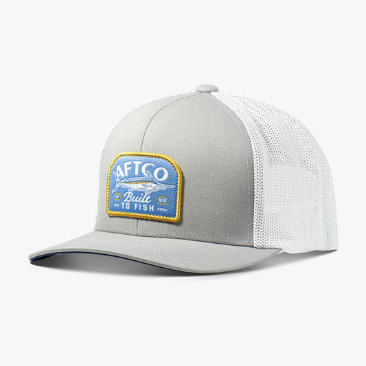 Silver Trilogy Fishing Trucker Hat / AFTCO Classic