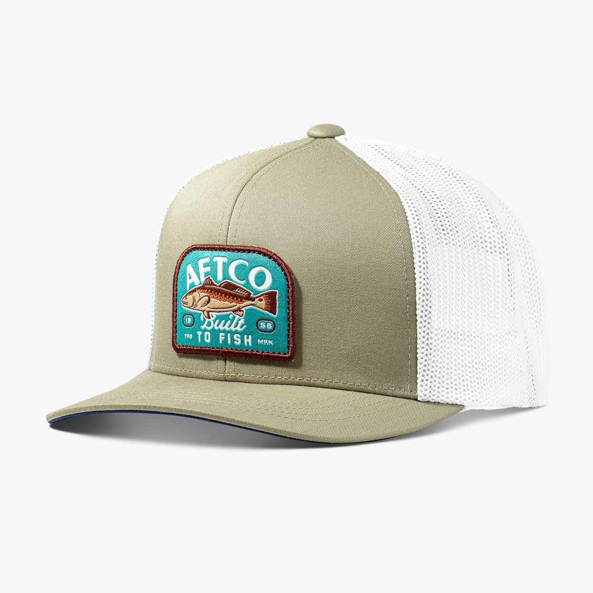 Silver Trilogy Fishing Trucker Hat / AFTCO Classic