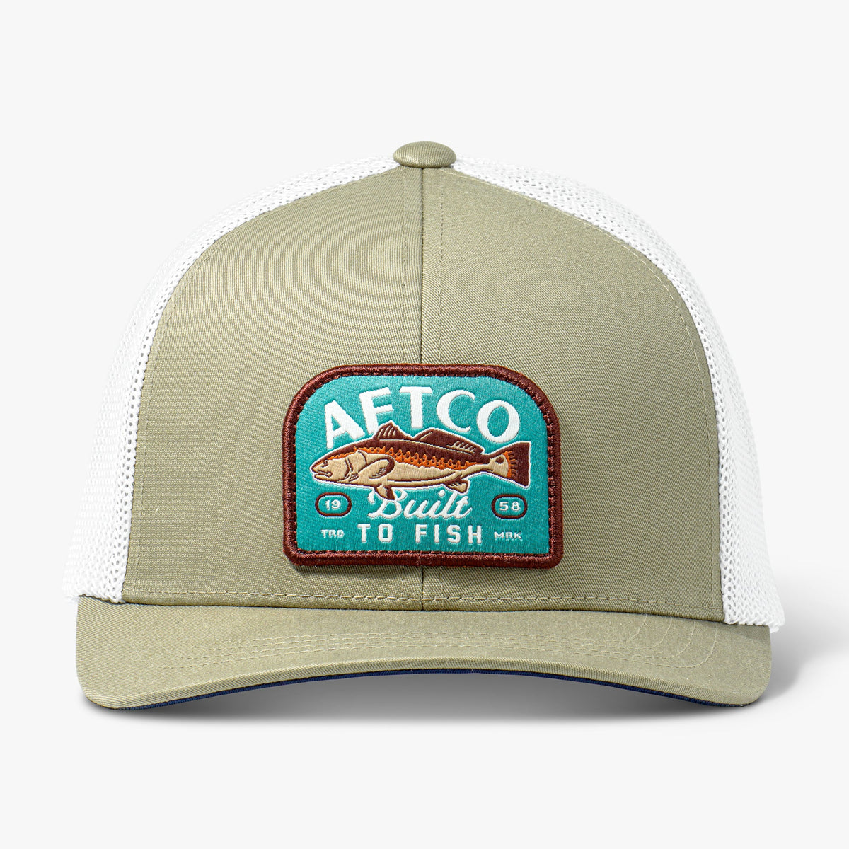 Silver Trilogy Fishing Trucker Hat / AFTCO Classic