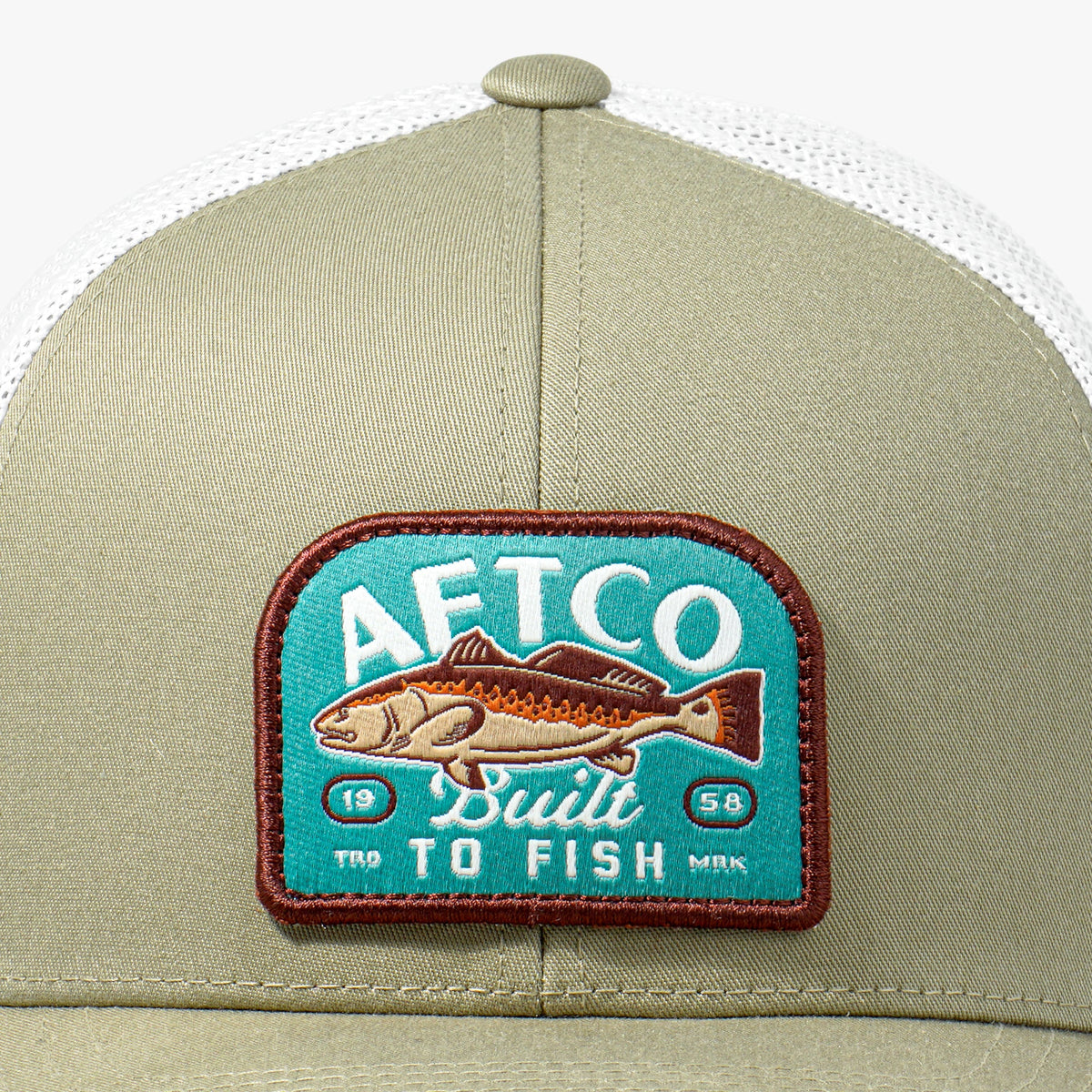 Silver Trilogy Fishing Trucker Hat / AFTCO Classic