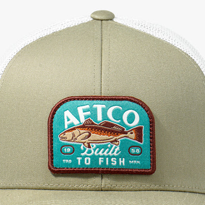 Silver Trilogy Fishing Trucker Hat / AFTCO Classic