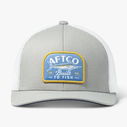 Silver Trilogy Fishing Trucker Hat / AFTCO Classic