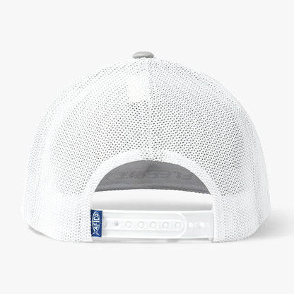 Silver Trilogy Fishing Trucker Hat / AFTCO Classic