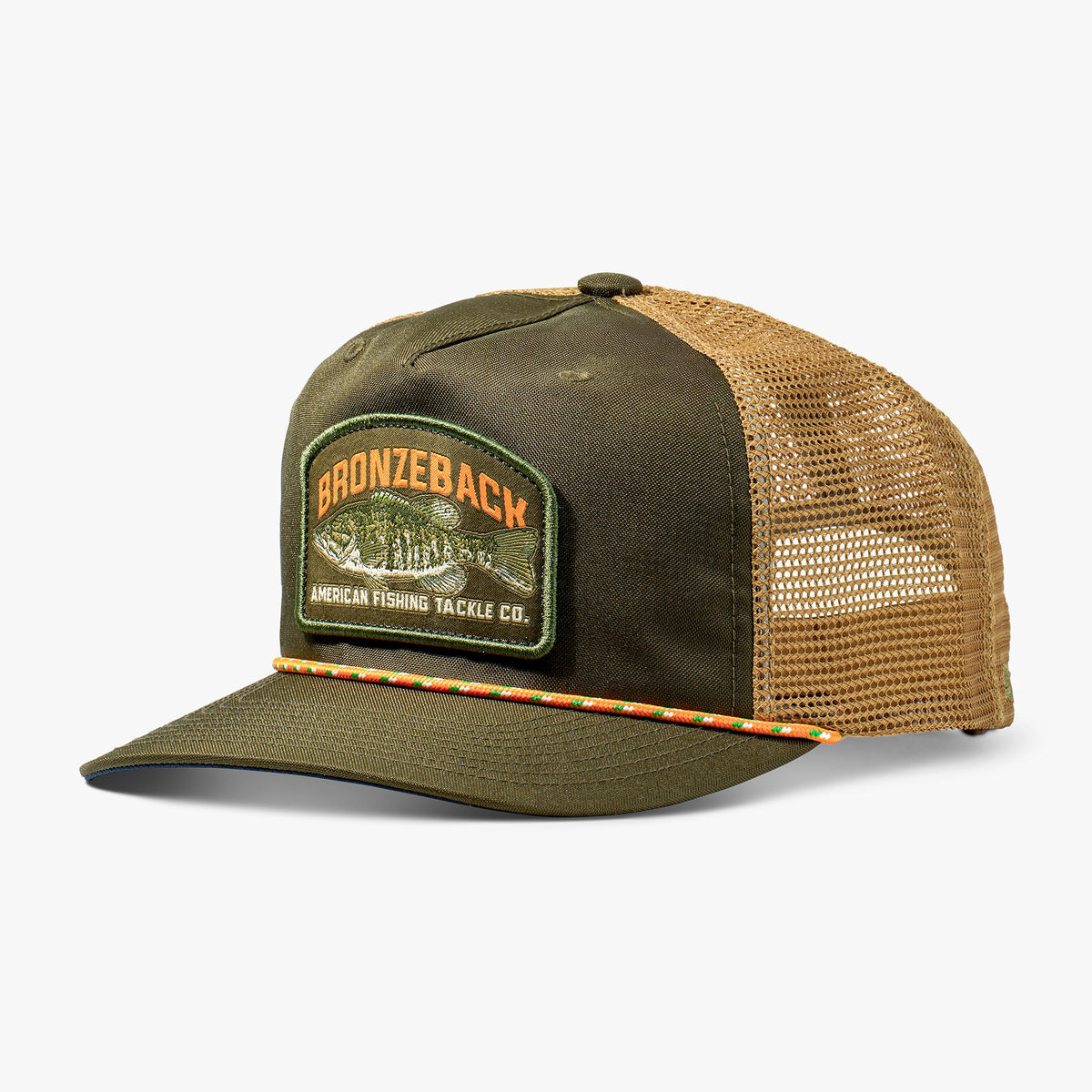 Olive Bronzeback Fishing Trucker Hat / AFTCO Trending