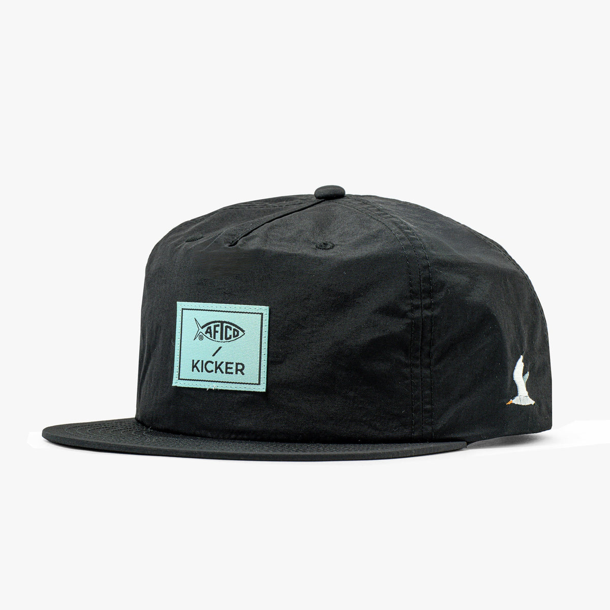 Black Interlock Hat / AFTCO Hot Sale