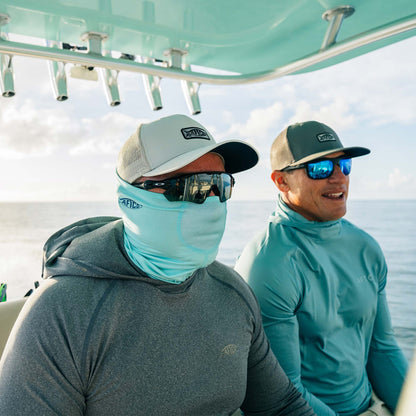 Vapor Heather Air-O Mesh Fishing Sun Mask / AFTCO Classic