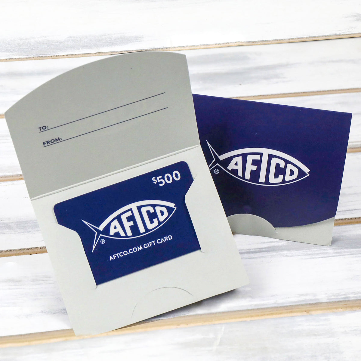 Physical Gift Card In Mini Envelope / AFTCO Hot Sale