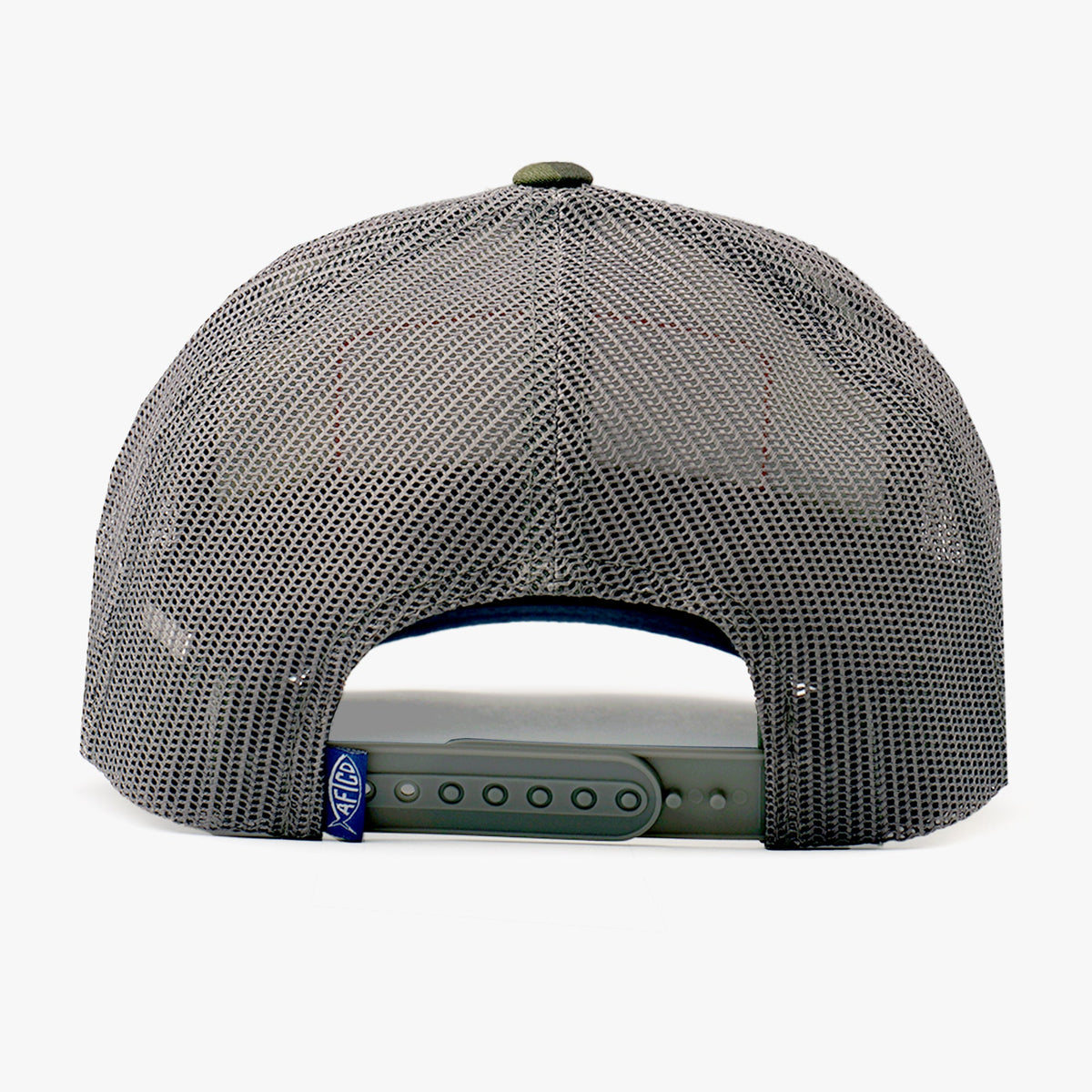 Green OG Camo Never Leave Fish to Find Fish Trucker Hat / AFTCO Everyday