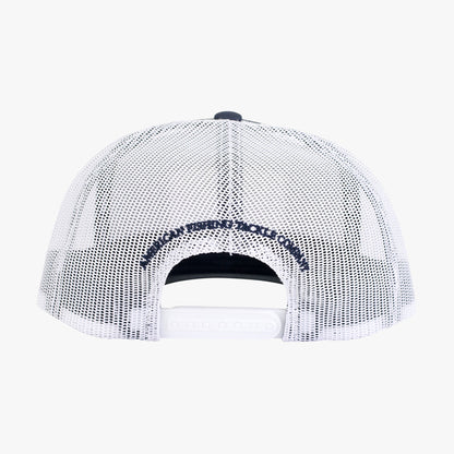 Navy Canton American Fishing Trucker Hat / AFTCO New