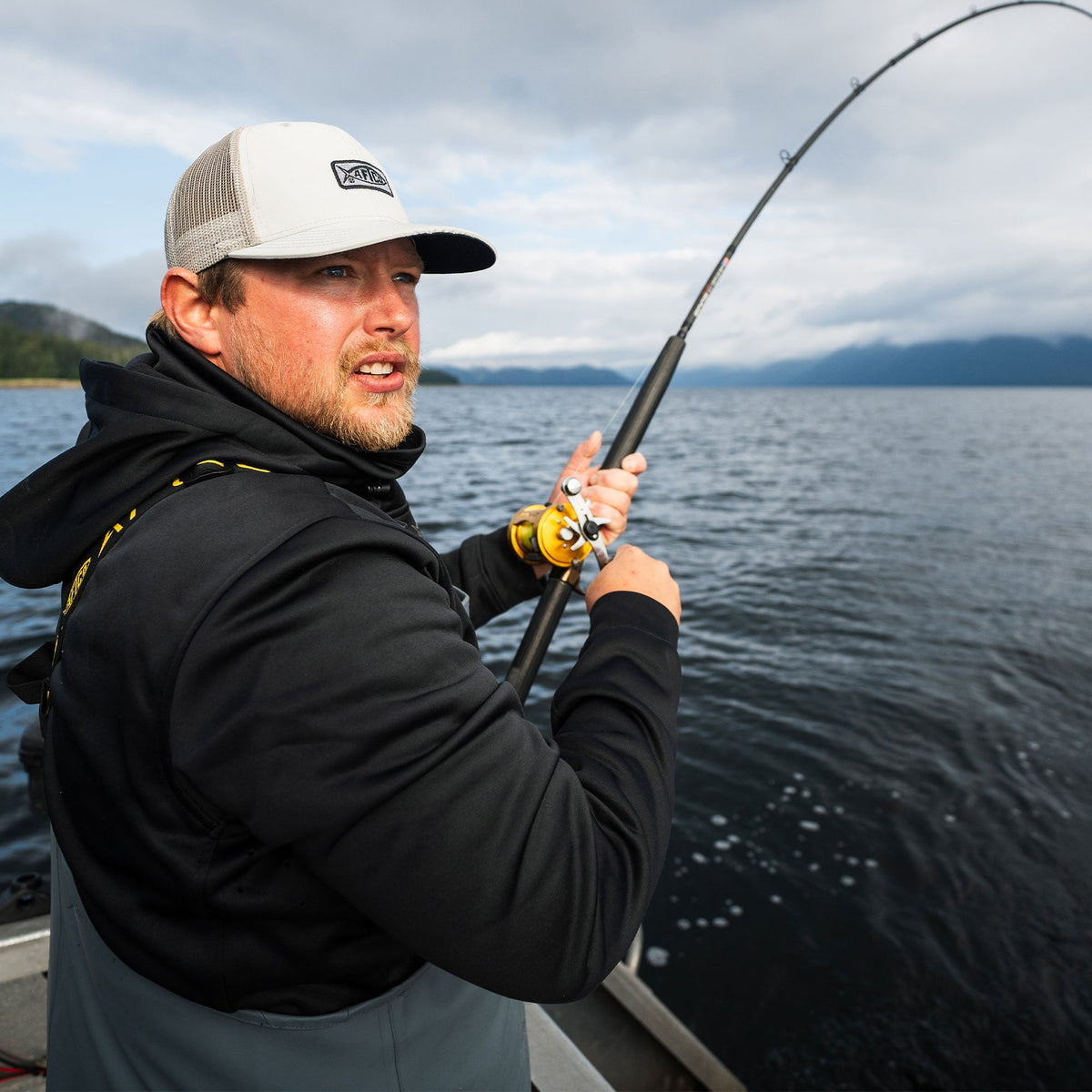 Celestial Original Fishing Trucker Hat / AFTCO Discount