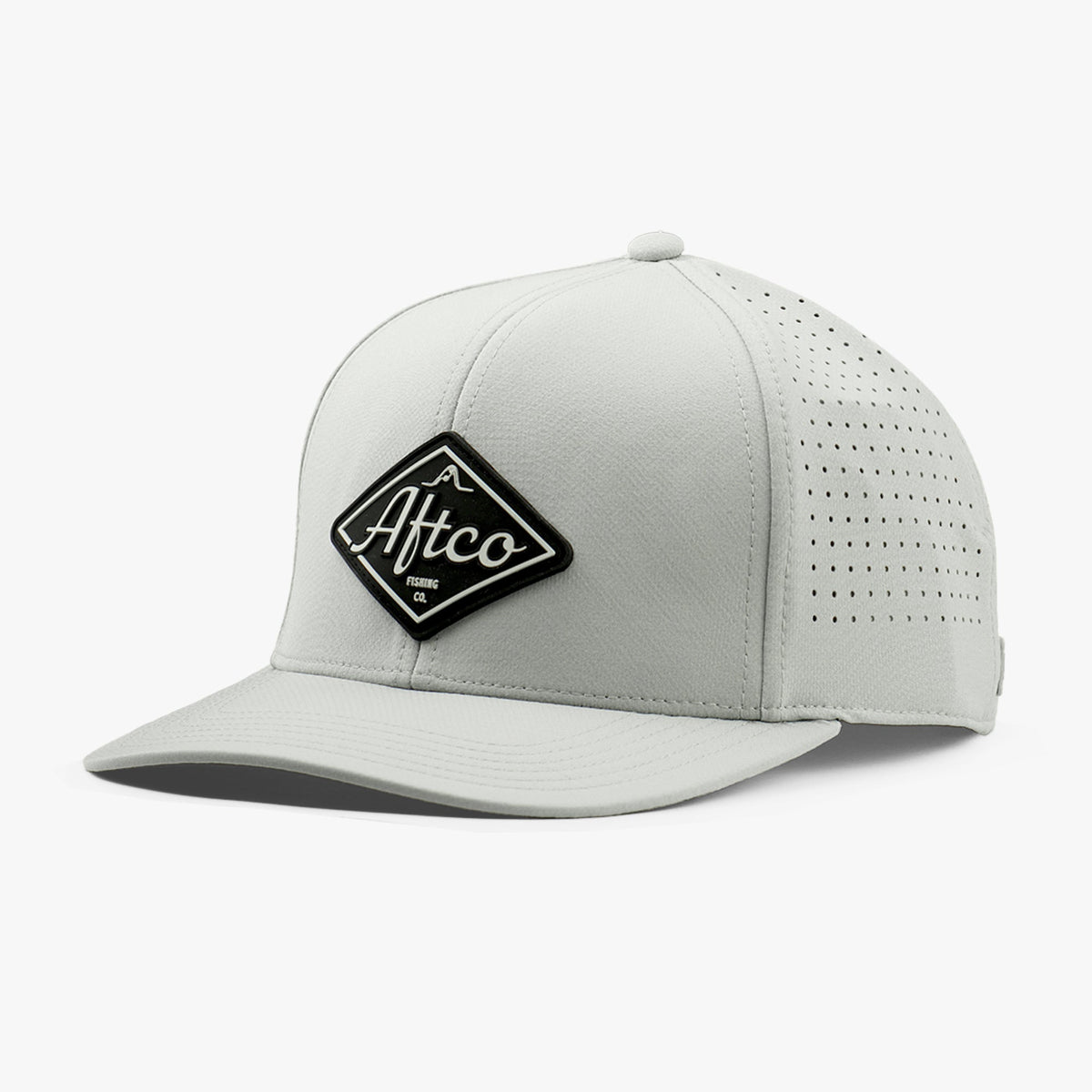 Silver West Coast Fishing Tech Hat / AFTCO Discount