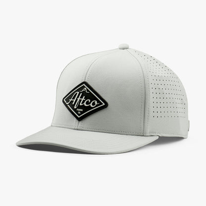 Silver West Coast Fishing Tech Hat / AFTCO Discount