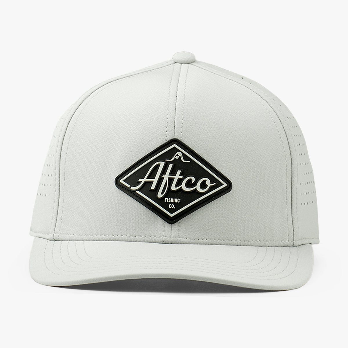 Silver West Coast Fishing Tech Hat / AFTCO Discount