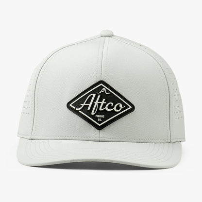 Silver West Coast Fishing Tech Hat / AFTCO Discount