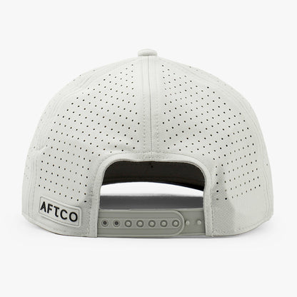 Silver West Coast Fishing Tech Hat / AFTCO Discount