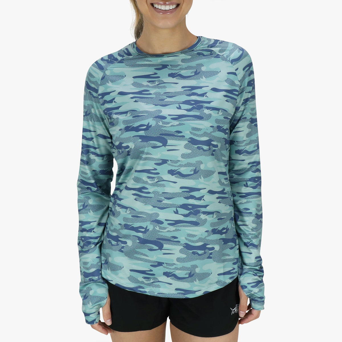 Bone OG Camo Women's Tactical Camo LS Performance Shirt / AFTCO Discount