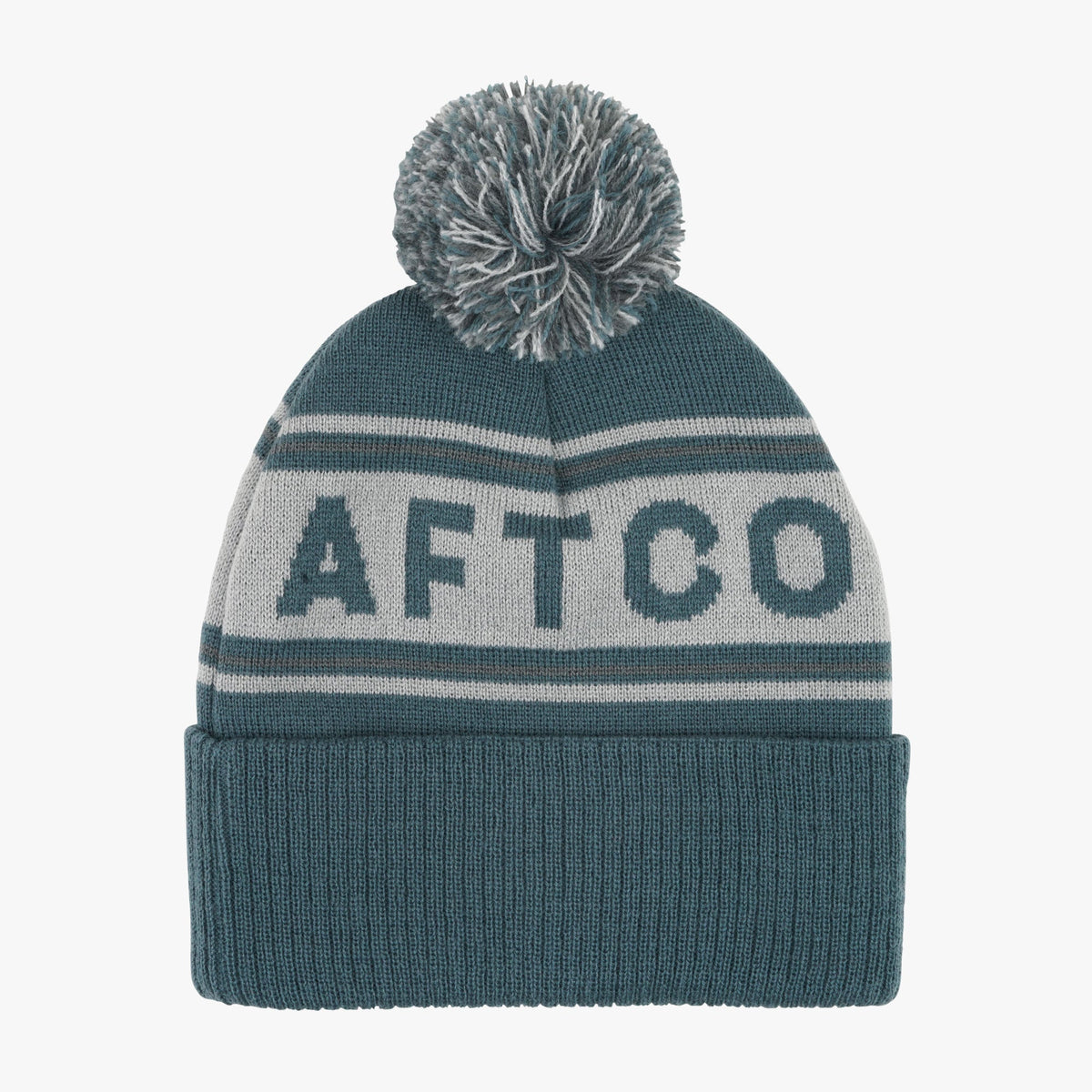 Light Gray Women's OG Pom Beanie / AFTCO Popular