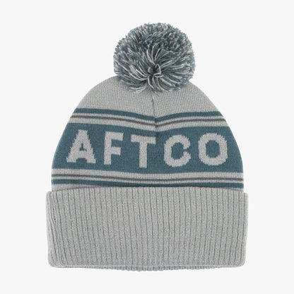 Light Gray Women's OG Pom Beanie / AFTCO Popular