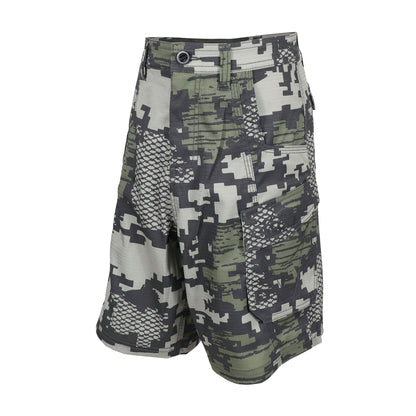 Navy Digi Camo Youth Tactical Shorts / AFTCO Trusted