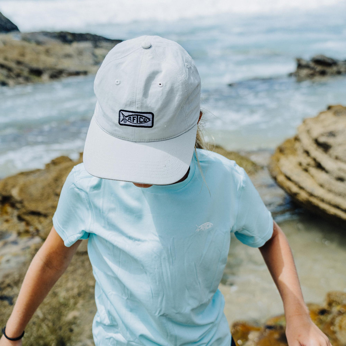 Silver Youth Original Fishing Hat / AFTCO Value