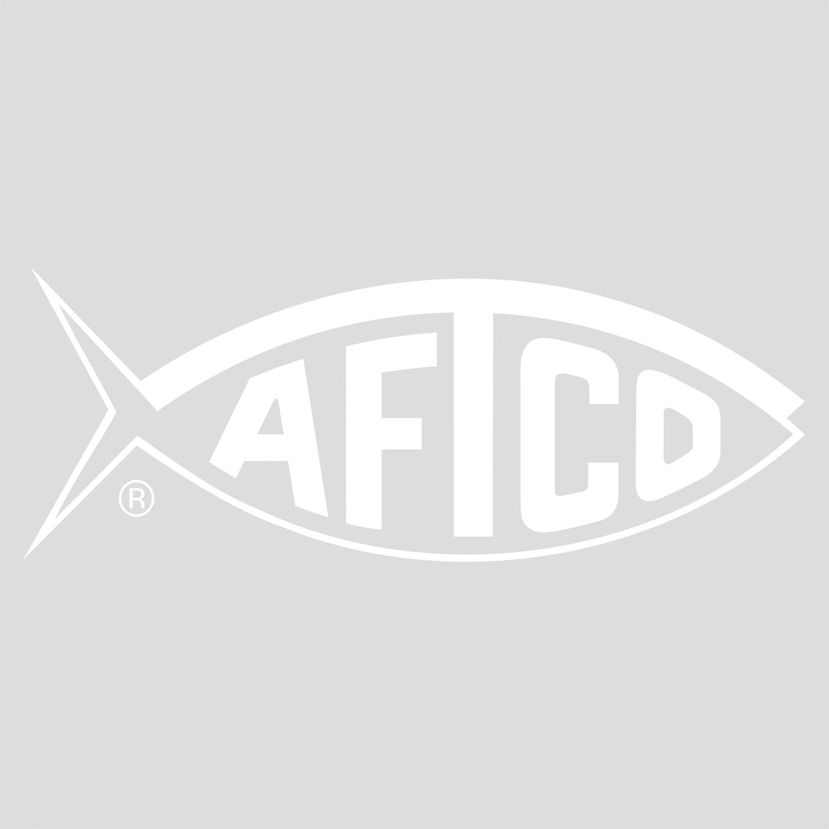 Blue AFTCO Large Boat Decal / AFTCO Signature