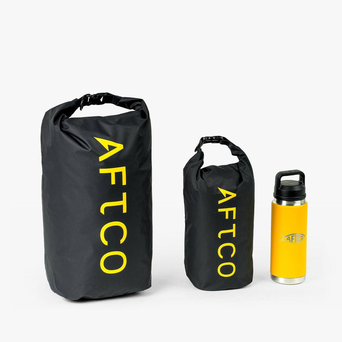 Black 18L Dry Bag Waterproof Fishing Bag / AFTCO Smart Buy