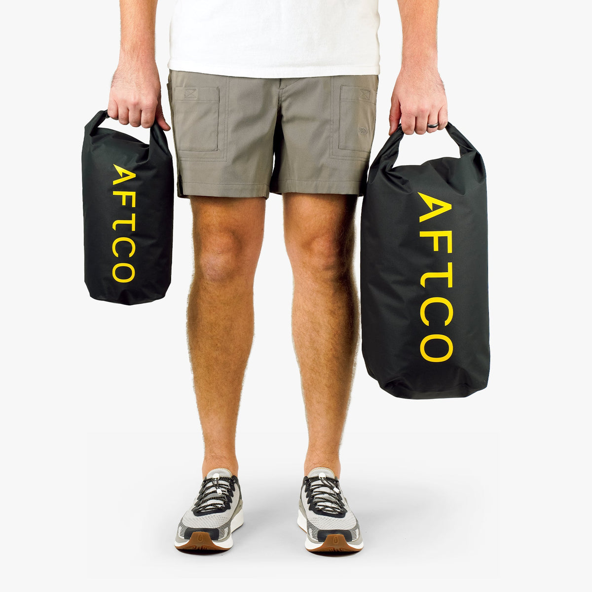 Black 18L Dry Bag Waterproof Fishing Bag / AFTCO Smart Buy