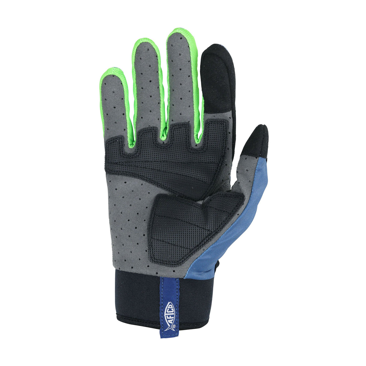 Blue JigPro Jigging Gloves / AFTCO Essential